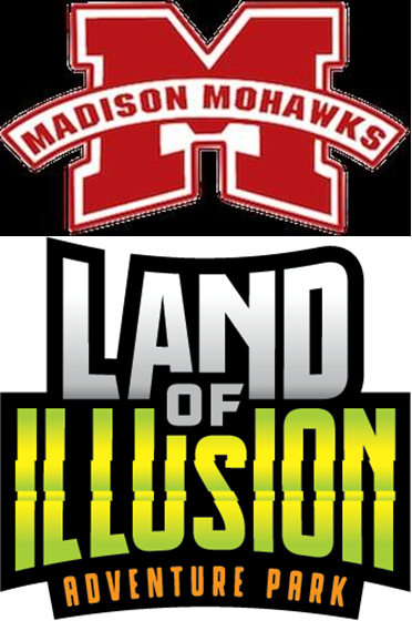 Madison logo and Land of Illusion logo